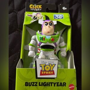 Mattel Buzz Lightyear Figure in White, Green, Purple